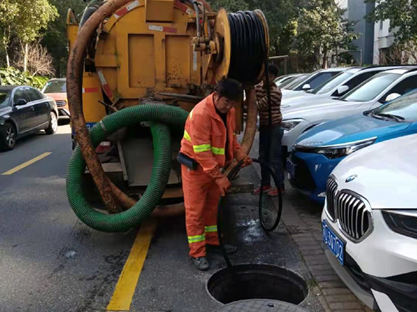 永丰排污管道清淤